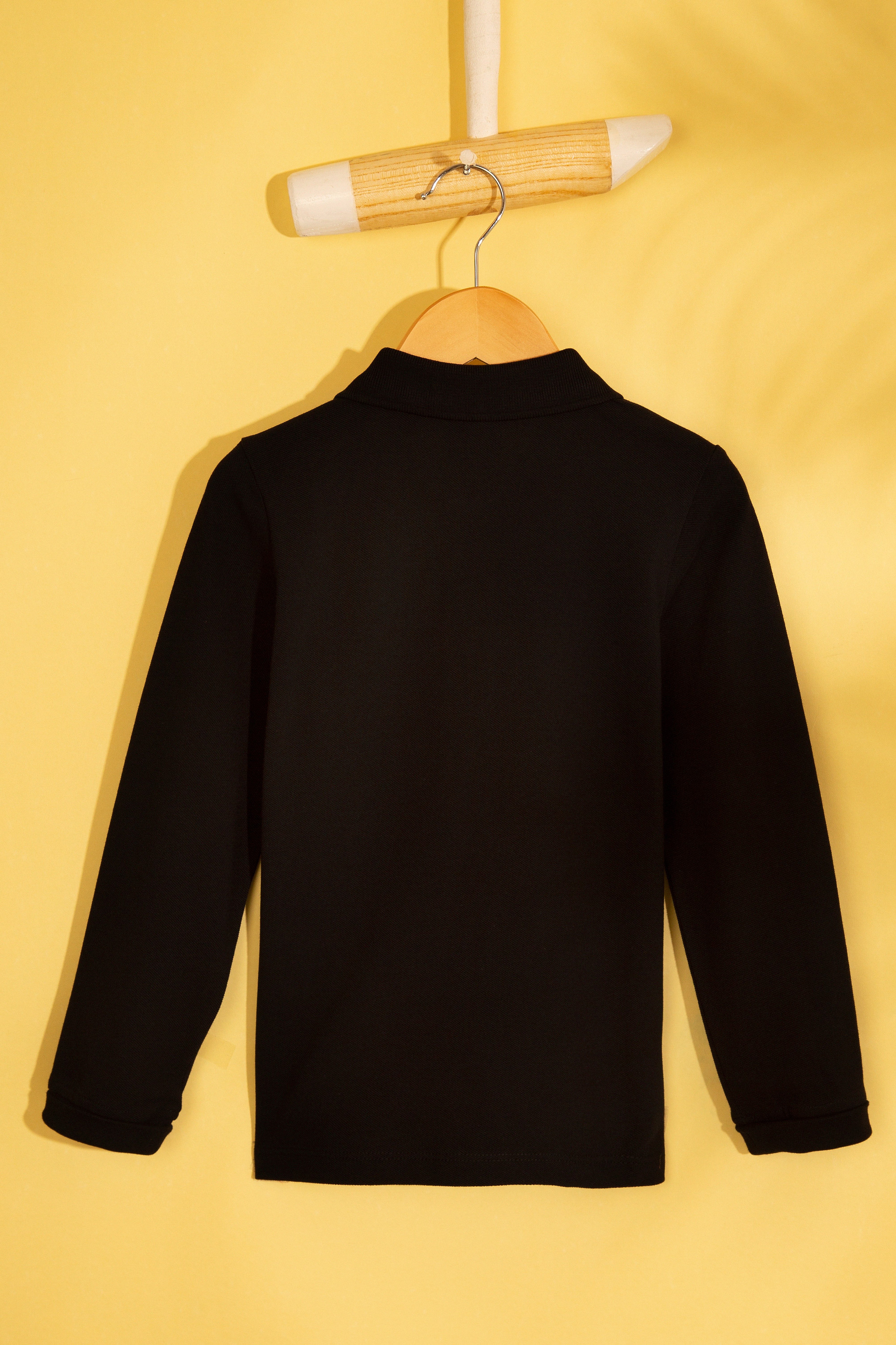 Çocuk Siyah Sweatshirt - Image 2