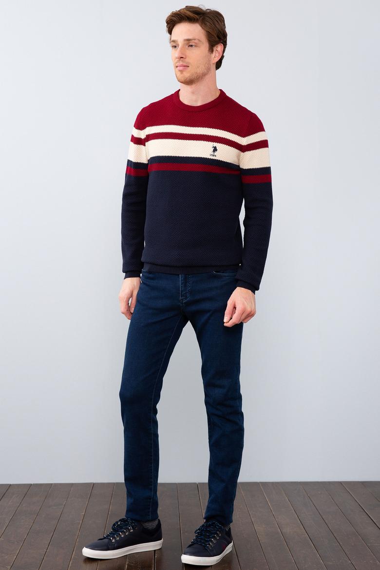 Erkek Lacivert Kazak - 50207706007