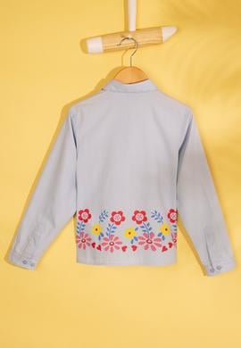 Kız Çocuk Dokuma Gömlek - 50208095002