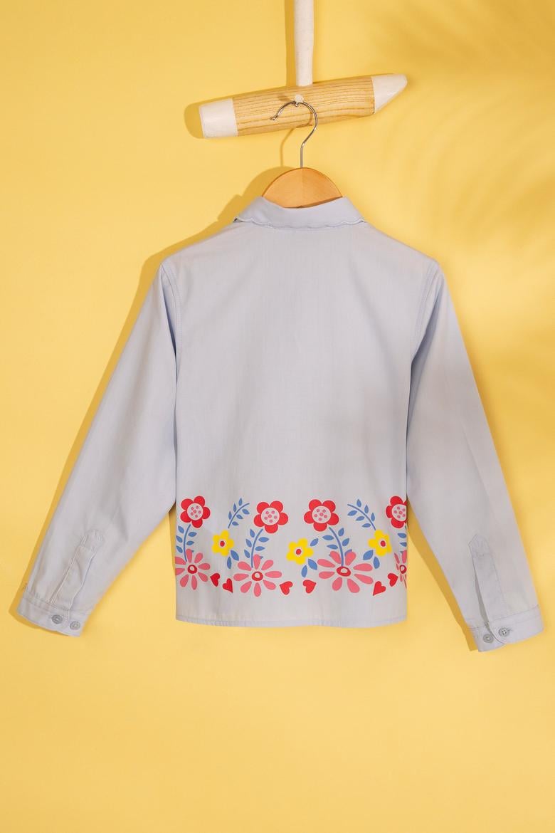 Kız Çocuk Dokuma Gömlek - 50208095002