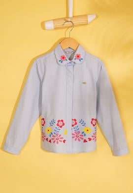 Kız Çocuk Dokuma Gömlek - 50208095002