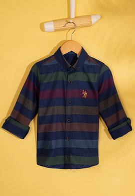 Erkek Çocuk Lacivert Gömlek Uzunkol - 50208198011