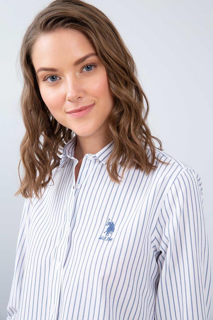 Kadın Lacivert Gömlek