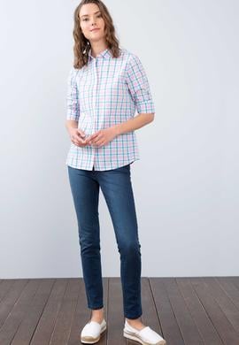 Kadın Pembe Gömlek - 50208976004