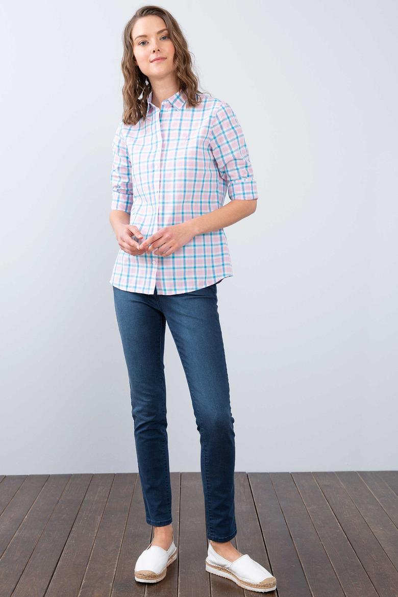 Kadın Pembe Gömlek - 50208976004