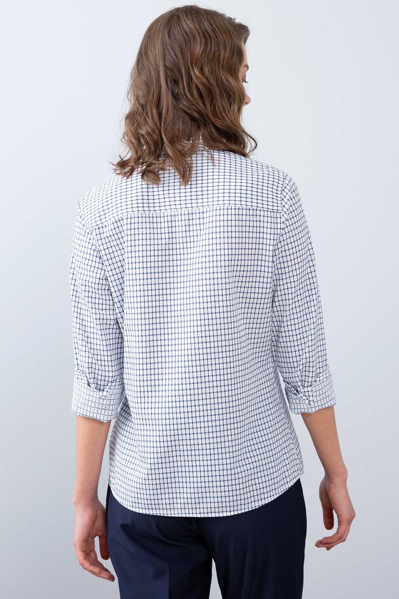 Kadın Lacivert Gömlek - 50208995002