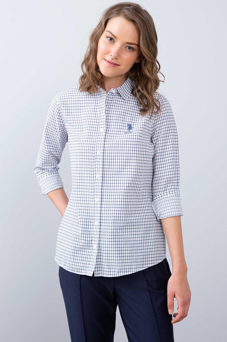 Kadın Lacivert Gömlek