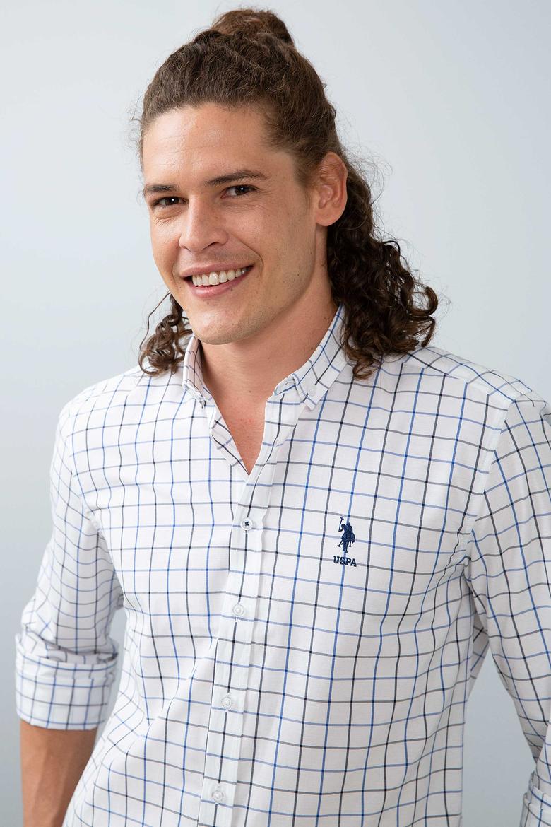 Erkek Mavi Gömlek Uzunkol - 50209033018