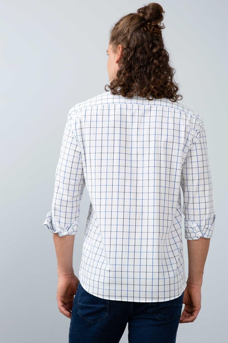 Erkek Mavi Gömlek Uzunkol - 50209033018