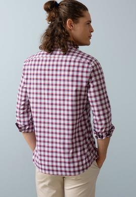 Erkek Kırmızı Gömlek Uzunkol - 50209034019