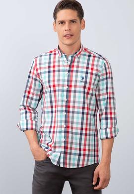 Erkek Kırmızı Gömlek Uzunkol - 50209056014