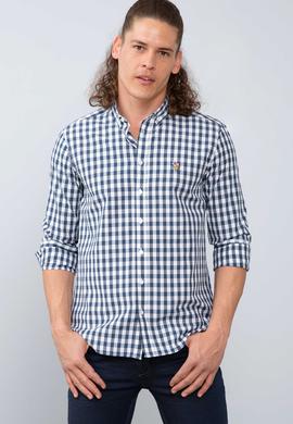 Erkek Lacivert Gömlek Uzunkol - 50209058007