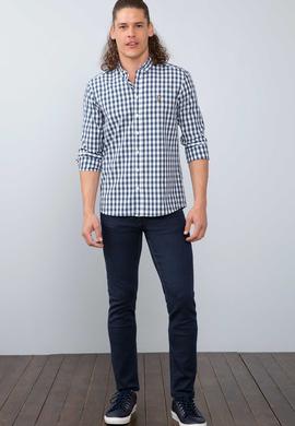 Erkek Lacivert Gömlek Uzunkol - 50209058007