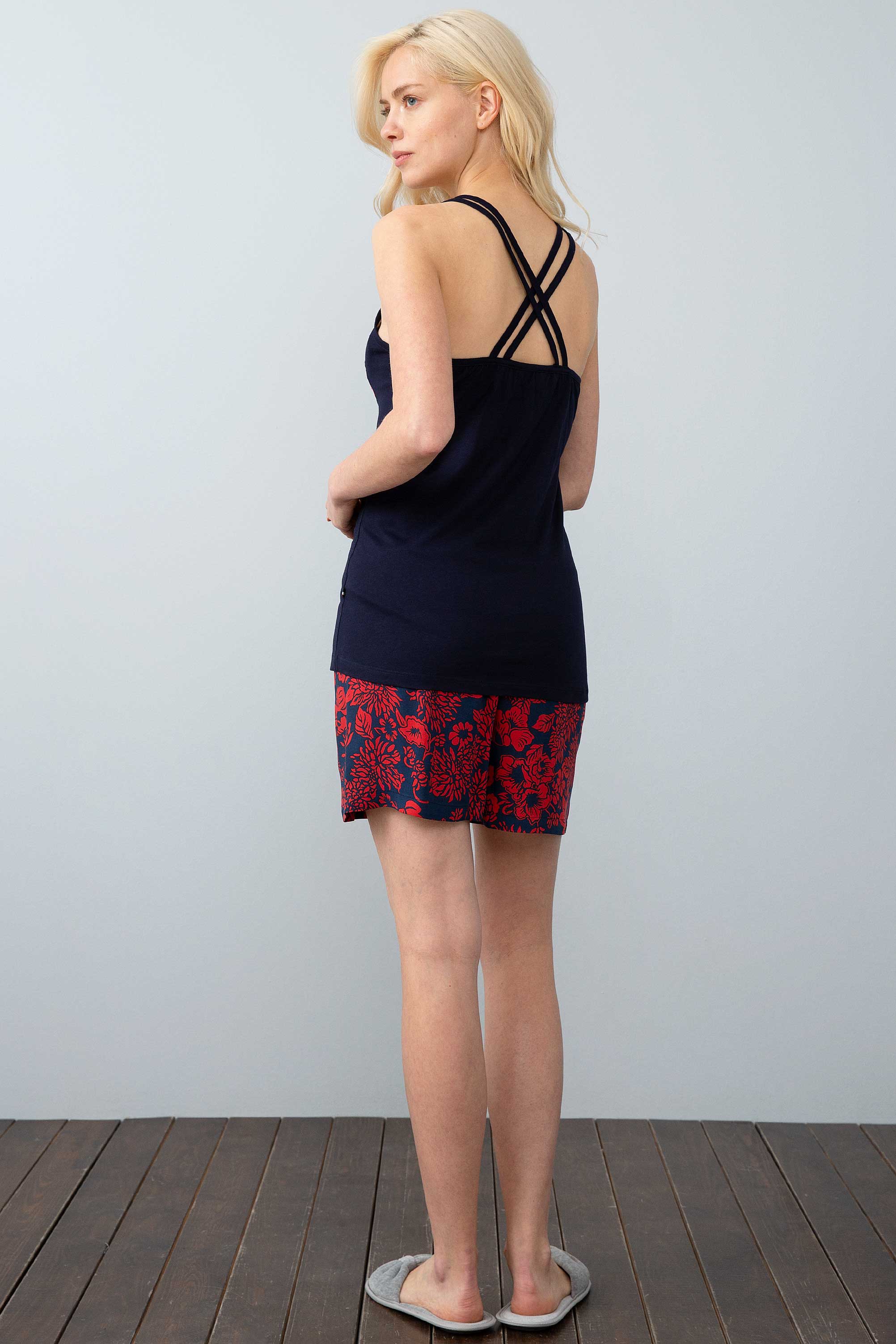 Kadın Lacivert Pijama - Image 2