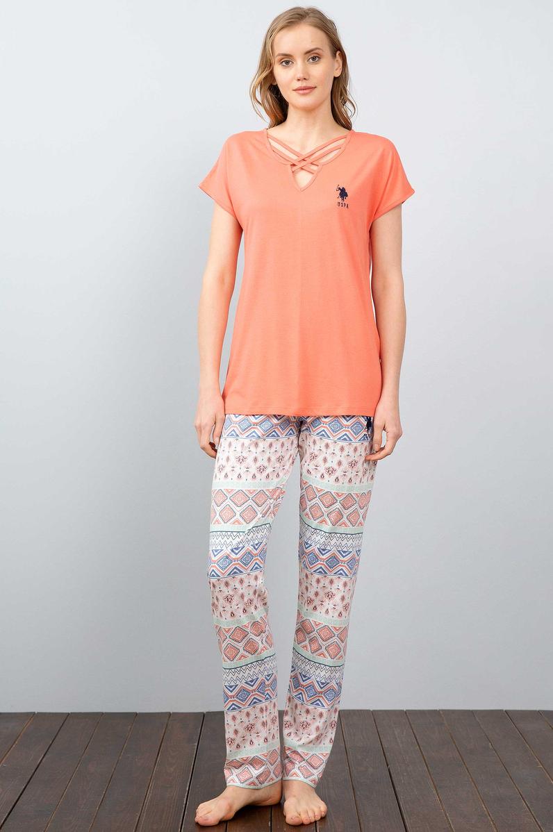 Kadın Pembe Pijama Takımı