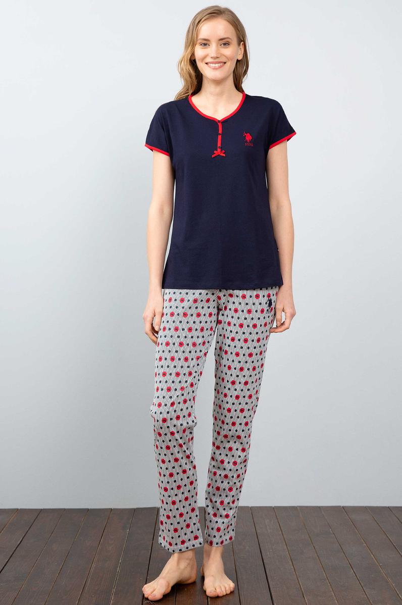 Kadın Lacivert Pijama