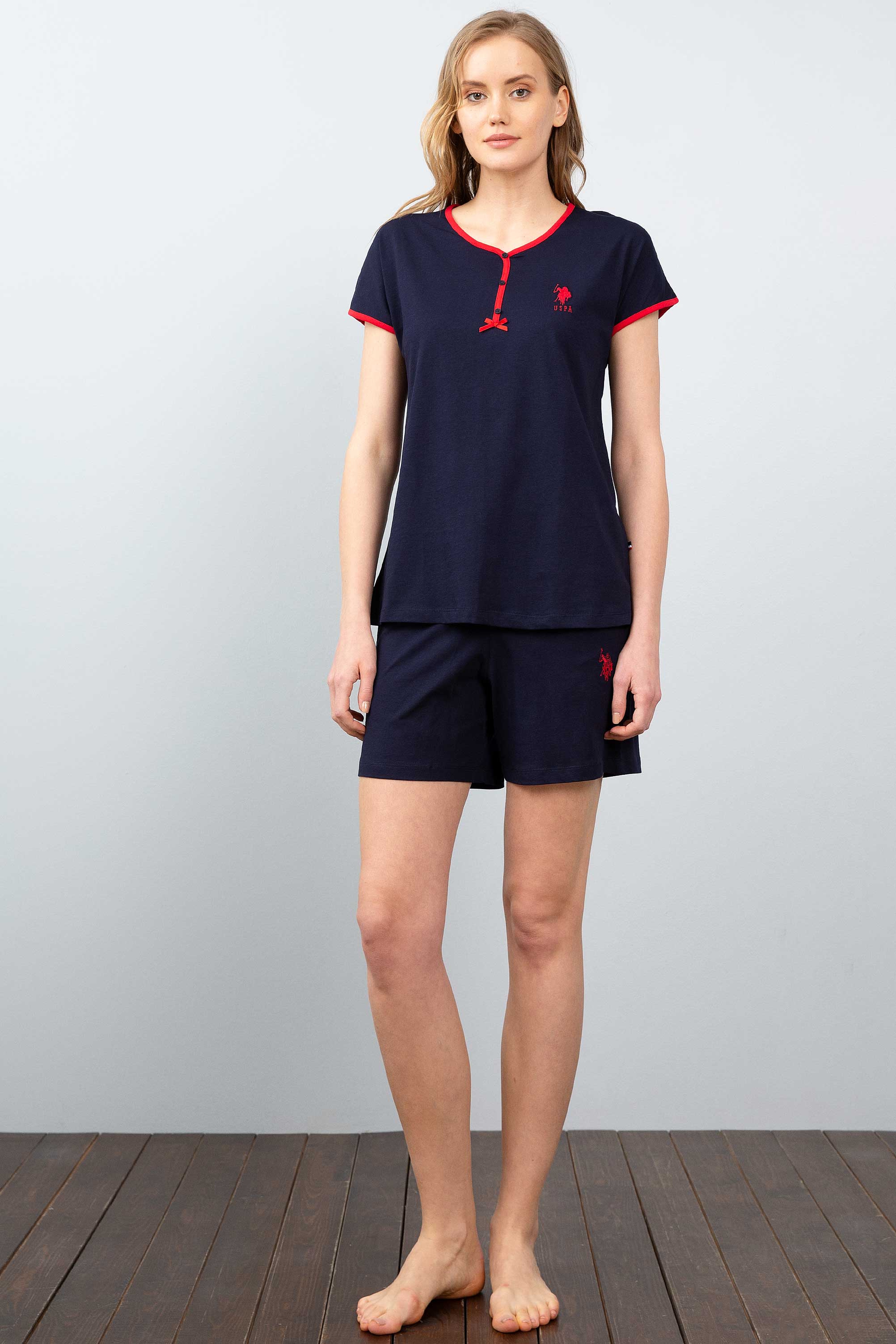 Kadın Lacivert Pijama - Image 4