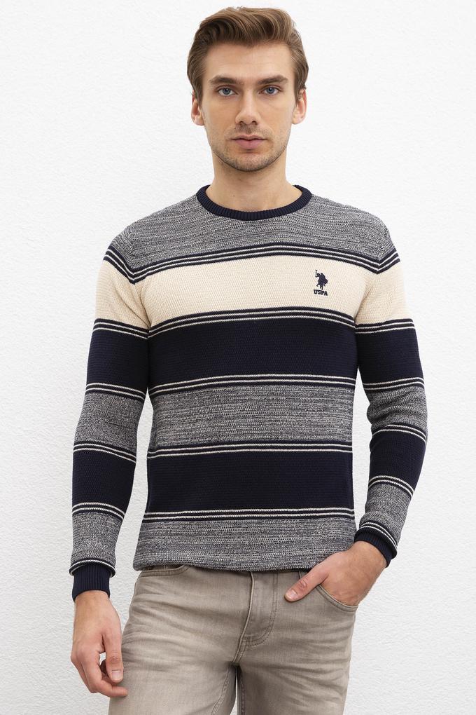 Erkek Lacivert Kazak