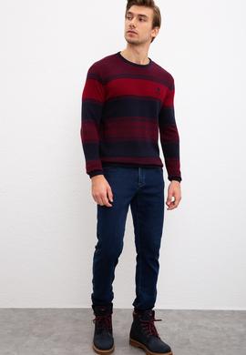 Erkek Bordo Kazak - 50205630014