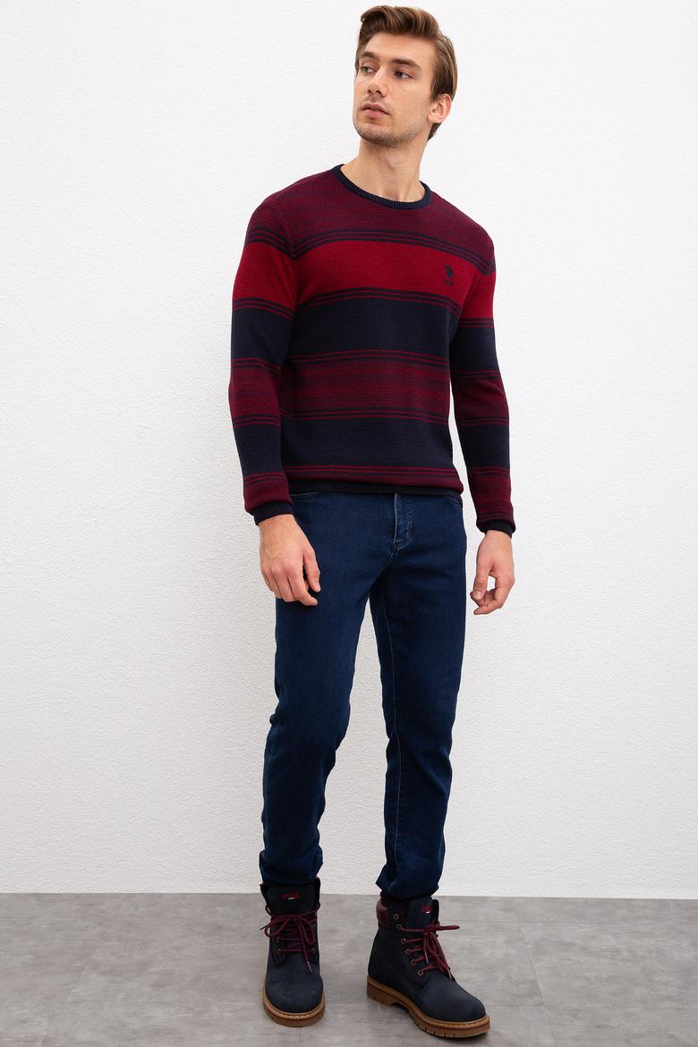 Erkek Bordo Kazak - 50205630014