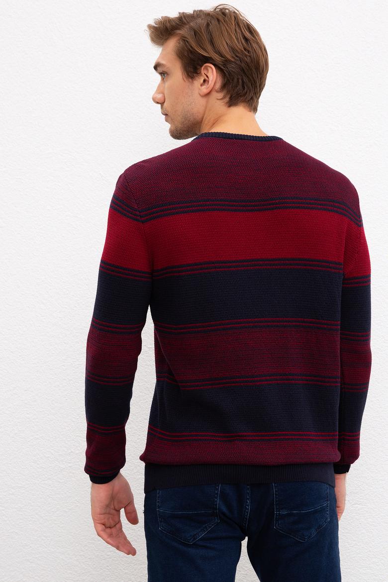 Erkek Bordo Kazak - 50205630014