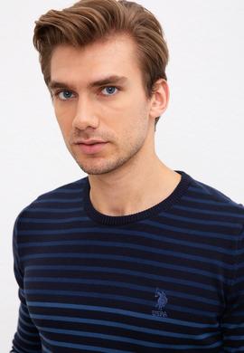 Erkek Lacivert Kazak - 50205644008