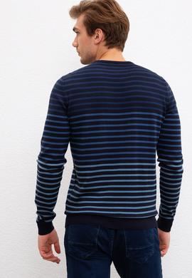 Erkek Lacivert Kazak - 50205644008