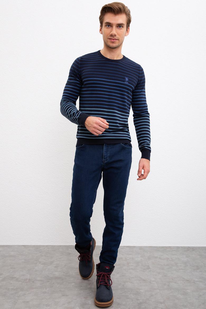 Erkek Lacivert Kazak - 50205644008