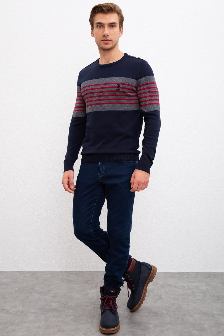 Erkek Lacivert Kazak - 50205671007