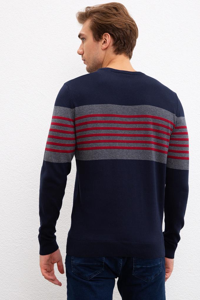 Erkek Lacivert Kazak