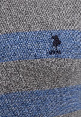 Erkek Gri Melanj Bisiklet Yaka Triko Kazak - 50205684017