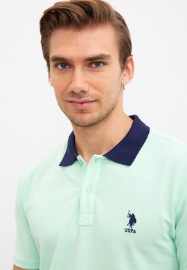 Erkek Yeşil Polo Yaka T-Shirt - 50206183219