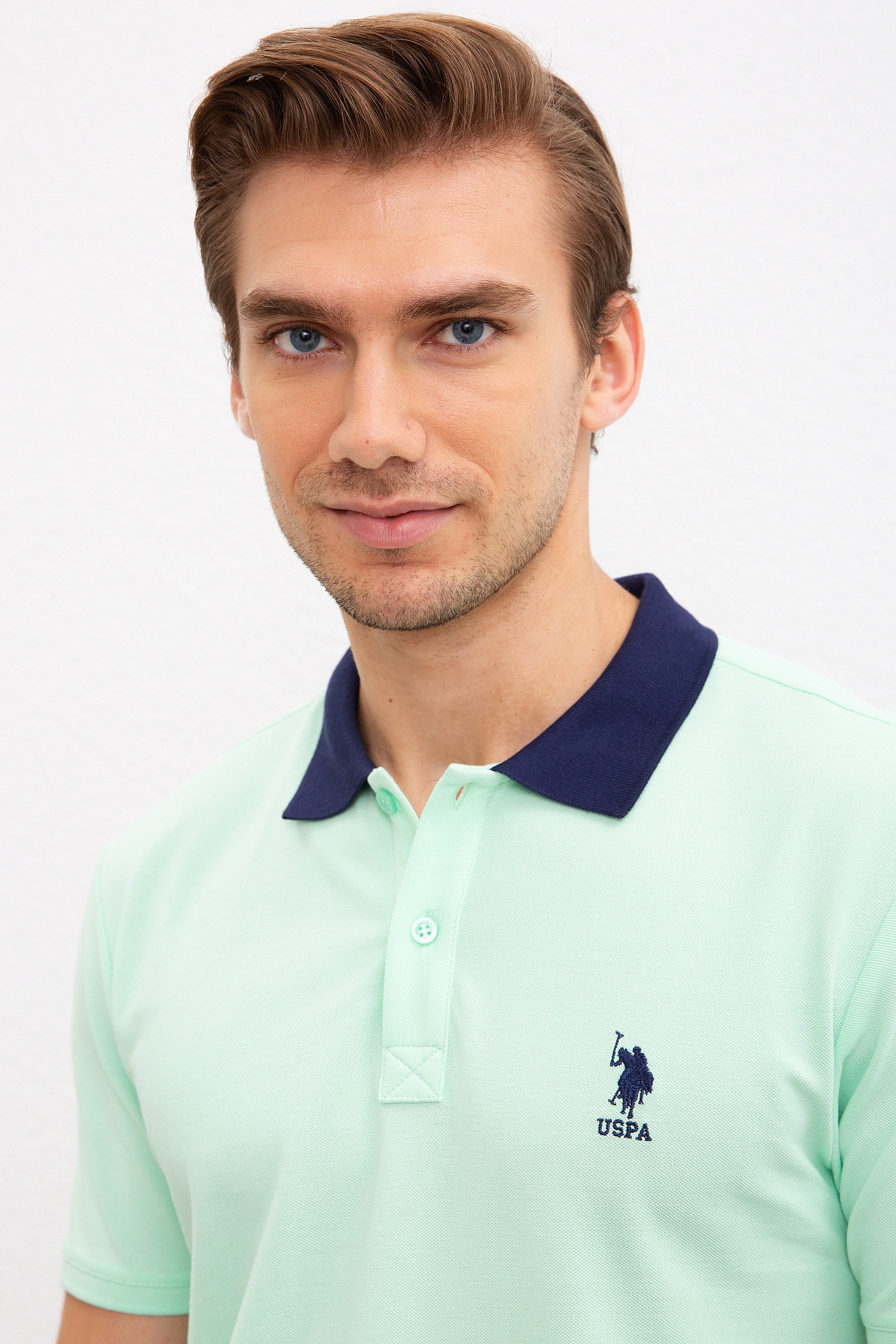 Erkek Yeşil Polo Yaka T-Shirt