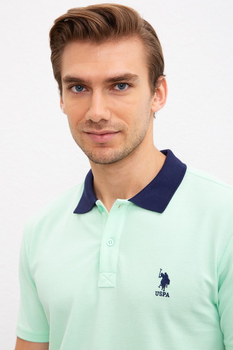 Erkek Yeşil Polo Yaka T-Shirt - 50206183219