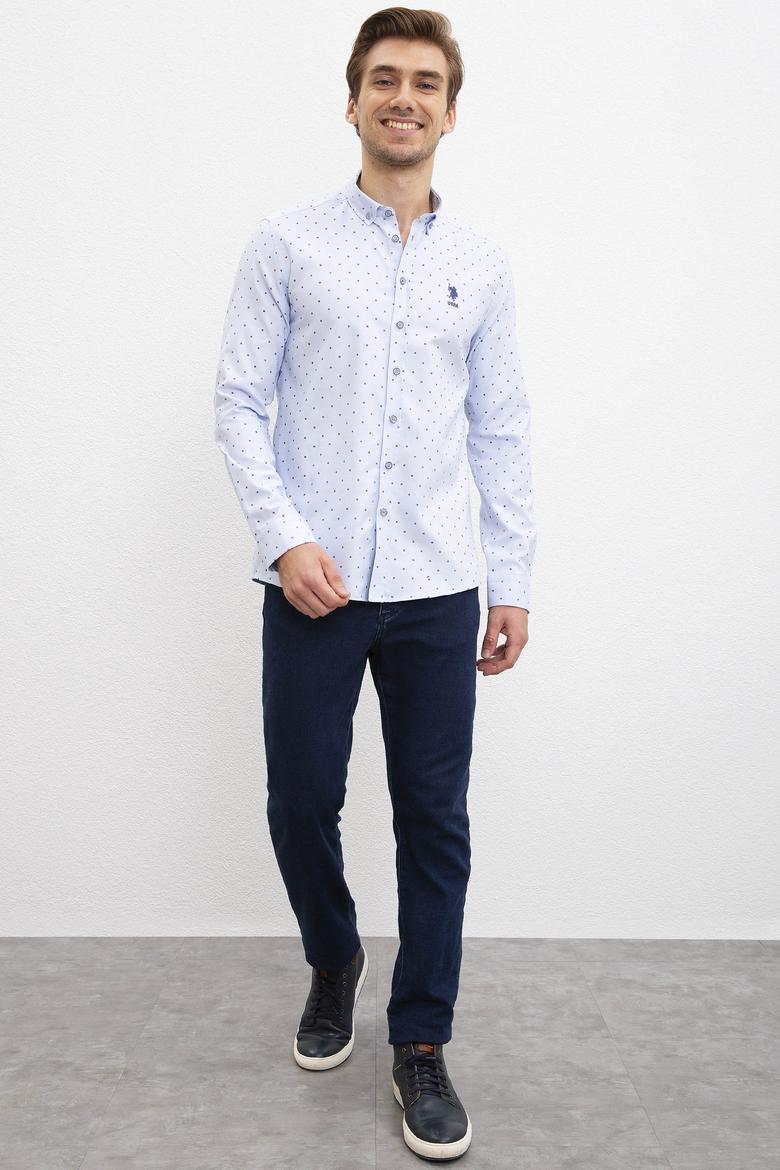 Erkek Mavi Gömlek - 50207036008