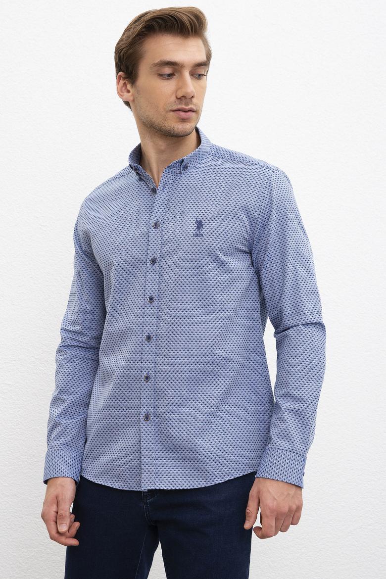 Erkek Lacivert Gömlek