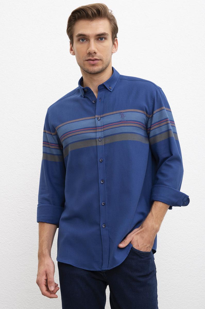 Erkek Lacivert Gömlek