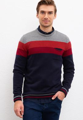 Erkek Lacivert Kazak - 50207540029