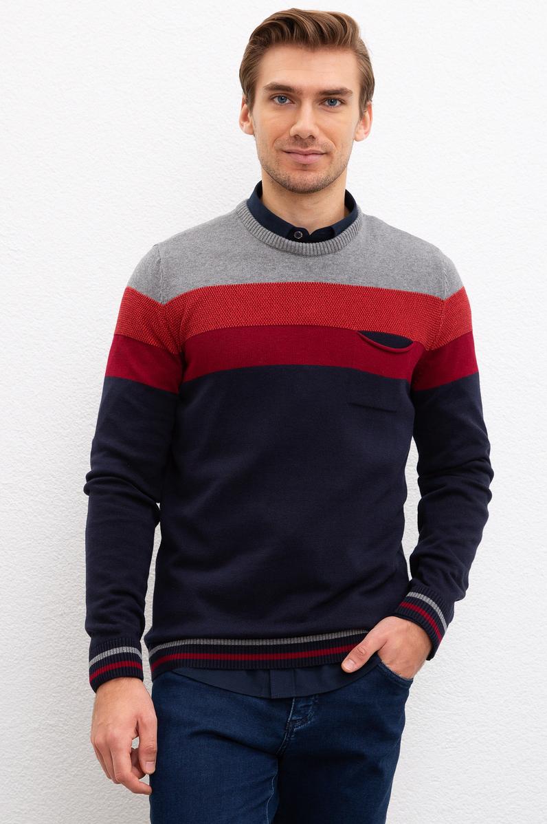 Erkek Lacivert Kazak