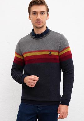 Erkek Lacivert Kazak - 50207630023