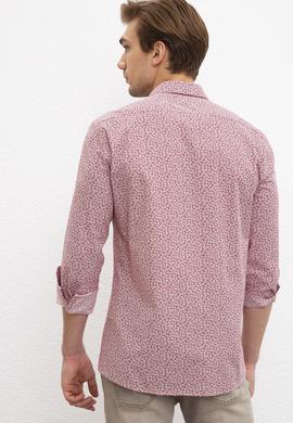 Erkek Bordo Gömlek - 50208240005