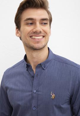 Erkek Lacivert Gömlek - 50208734008