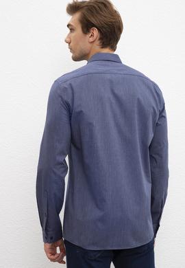 Erkek Lacivert Gömlek - 50208734008