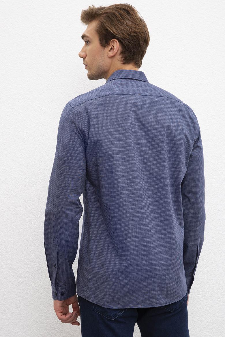Erkek Lacivert Gömlek - 50208734008