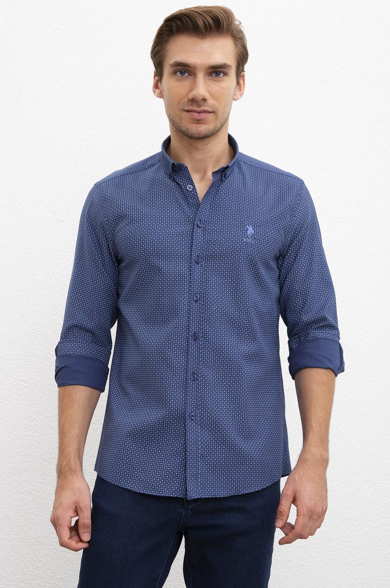 Erkek Lacivert Gömlek