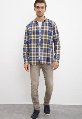 Erkek Haki Gömlek - 50208749009