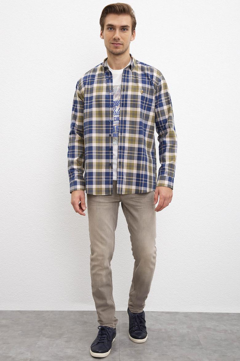 Erkek Haki Gömlek - 50208749009