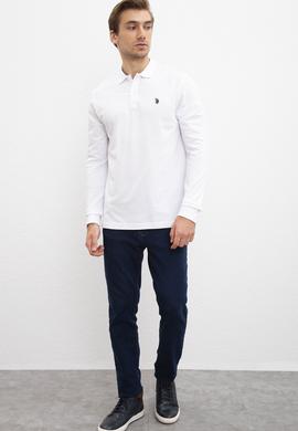 Erkek Beyaz Basic Sweatshirt - 50209199006