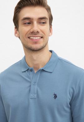 Erkek Mint Yeşili Polo Yaka Sweatshirt Basic - 50209199146