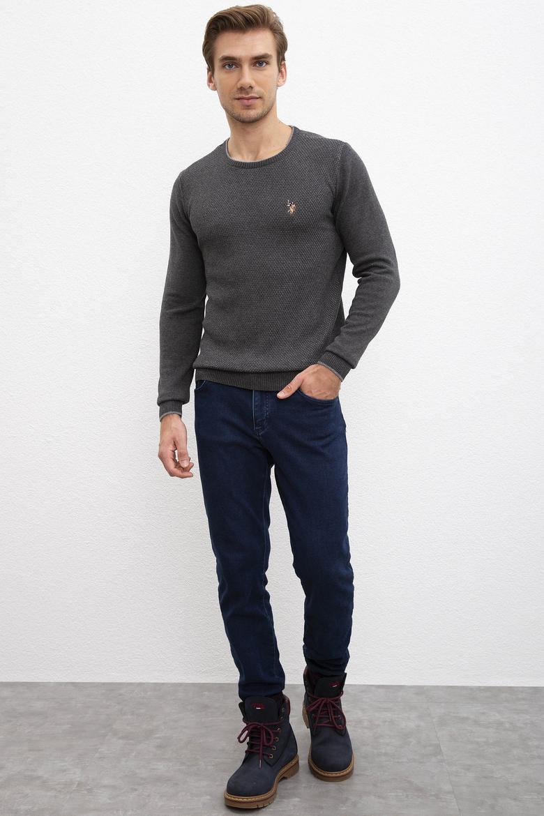 Erkek Antrasit Kazak - 50209485018